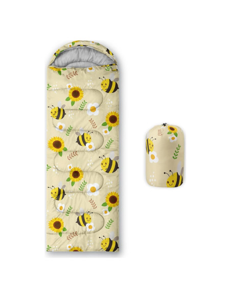 Saco de Dormir AILONEN 3 Temporadas Impermeable 79x229cm