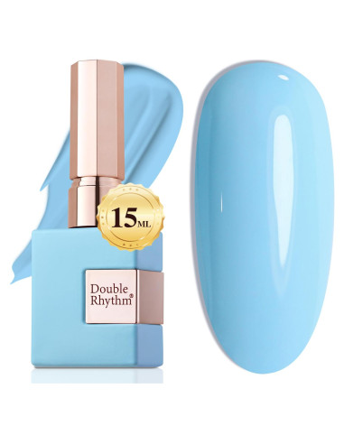 Esmalte de Uñas en Gel Double Rhythm 15ml Azul Bebé