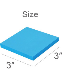 Notas Adhesivas Vanpad 7.62x7.62 cm 8 Colores Brillantes 2