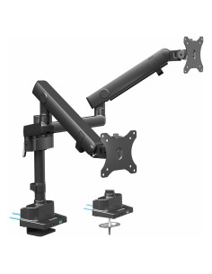 Soporte Doble Monitor VIVO STAND-V102BDU Aluminio Ajustable 61cm