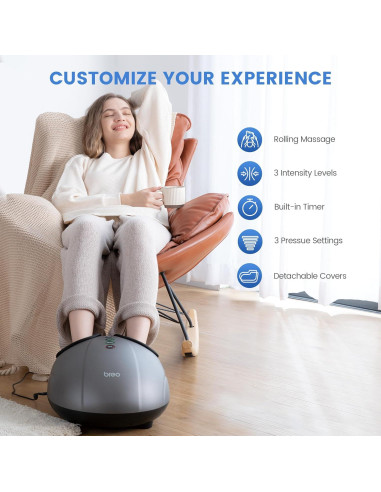 Masajeador de pies Breo FM D191 con calor y amasado profundo
