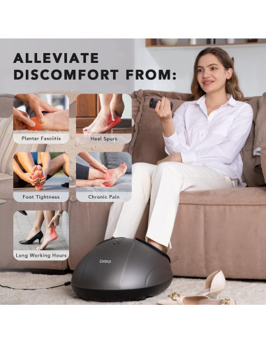 Masajeador de pies Breo FM D191 con calor y amasado profundo