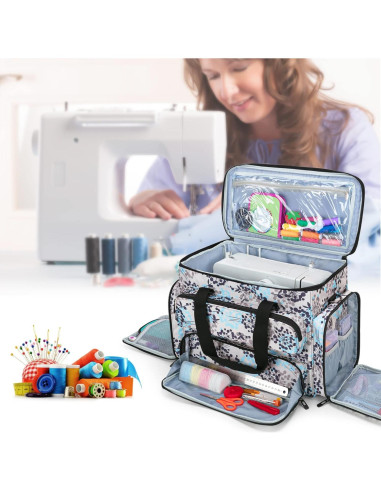 Funda para Máquina de Coser CURMIO Diente de León 43.94x20.51x34.50cm