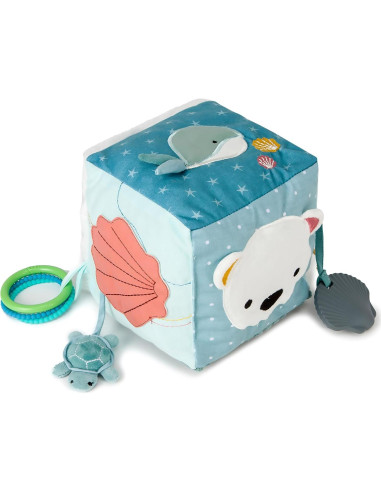 Cubo de Actividad Suave Little Big Friends Océano 178g