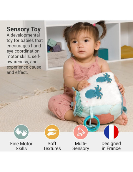 Cubo de Actividad Suave Little Big Friends Océano 178g