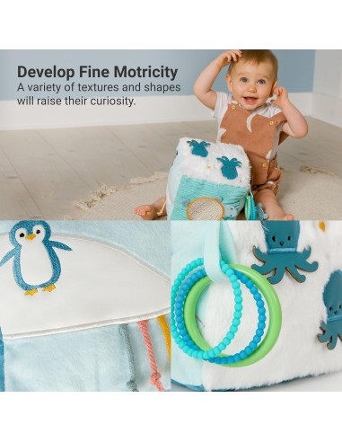 Cubo de Actividad Suave Little Big Friends Océano 178g