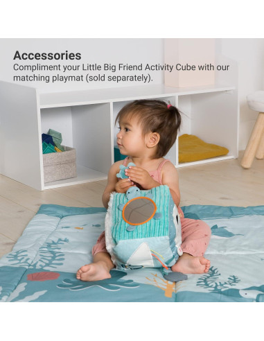 Cubo de Actividad Suave Little Big Friends Océano 178g