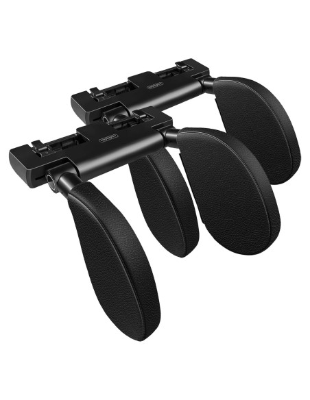 Almohada Reposacabezas Ajustable VniYors Negro x 2 - Viajes