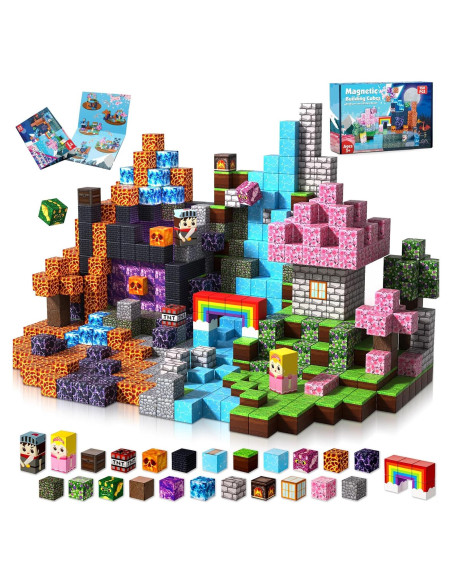 150 Bloques Magnéticos Magneverse 0.8" para Niños 3+