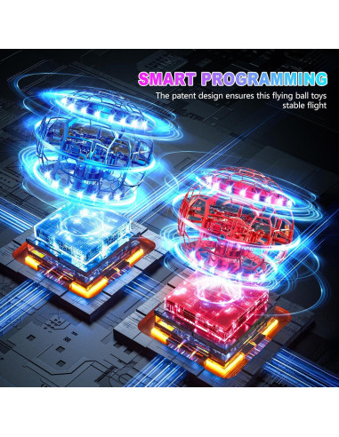 Bola Flotante Inteligente Genérico Q8 Azul 2025 Control Remoto