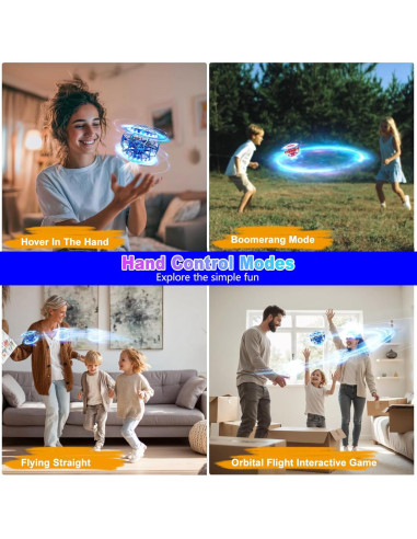 Bola Flotante Inteligente Genérico Q8 Azul 2025 Control Remoto