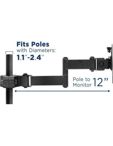 Soporte Universal Mount-It! para Monitores 17-32" VESA 75/100