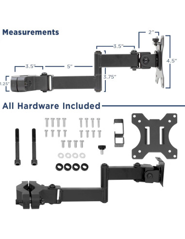Soporte Universal Mount-It! para Monitores 17-32" VESA 75/100