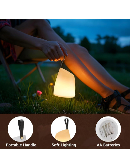 Lámpara LED Portátil uuffoo Resistente al Agua 320g