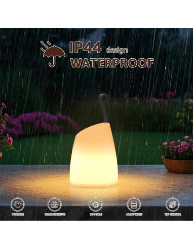 Lámpara LED Portátil uuffoo Resistente al Agua 320g