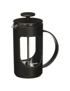 Prensa Francesa BonJour Coffee 3 Tazas Irrompible Negra
