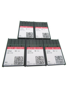 50 Agujas de Bordar Industrial Groz Beckert DBXK5 65/9