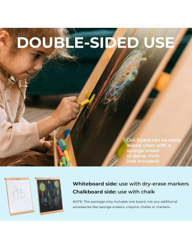 Tablero de Dibujo Magnético Doble Cara AVDAR 55.9x43.9cm