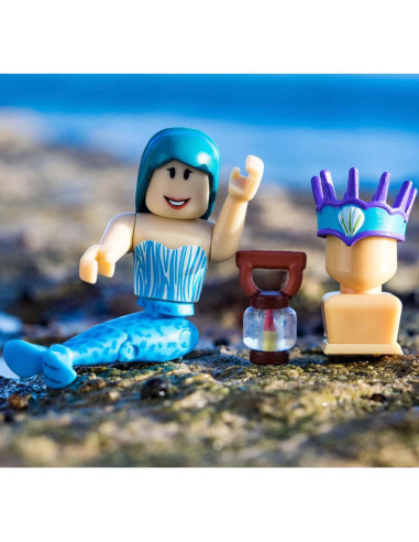 Figuras de Colección Roblox Jazwares - Neverland Lagoon y Escuela Royale