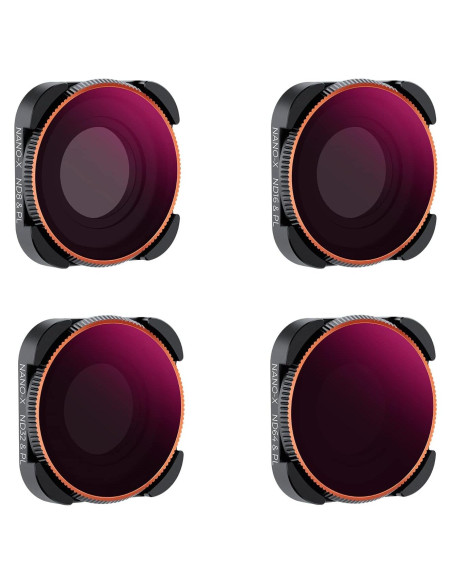 Kit de Filtros ND/PL K&F Concept para GoPro Hero 9-13 Kit de Filtros ND/PL K&F Concept para GoPro Hero 9-13