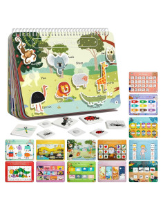 Libro Ocupado Freebear Mundo Animal 20 Actividades 2-3 Años