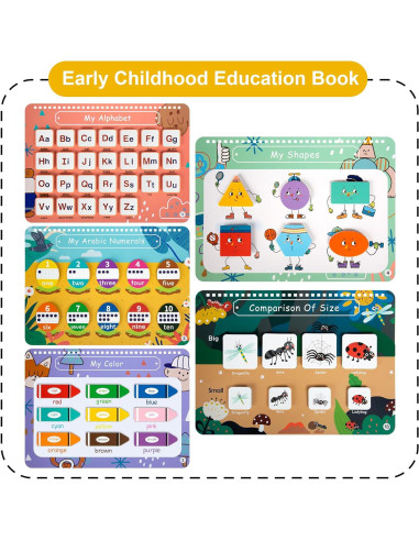 Libro Ocupado Freebear Mundo Animal 20 Actividades 2-3 Años