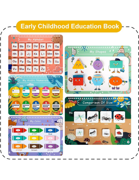 Libro Ocupado Freebear Mundo Animal 20 Actividades 2-3 Años