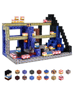 Bloques Magnéticos Aleath 100PCS para Construcción Trenes