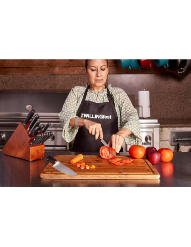 Juego de Cuchillos de 14 Piezas Henckels con Bloque de Madera