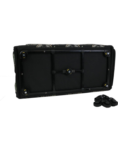 Estuche de Máquina de Coser Todo Mary Jumbo Floral Negro