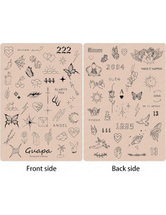 Almohadilla de Práctica de Tatuaje Guapa Piel Silicona Doble Cara 2