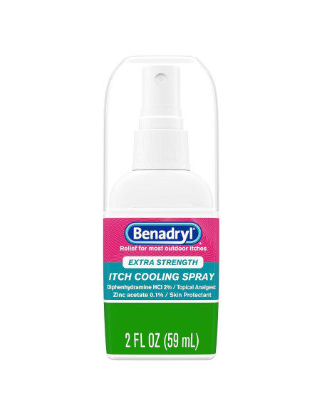 Benadryl Spray Refrescante para Picaduras 59 ml Extra Fuerte