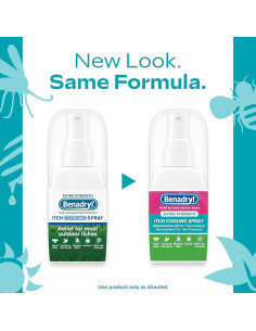 Benadryl Spray Refrescante para Picaduras 59 ml Extra Fuerte 2