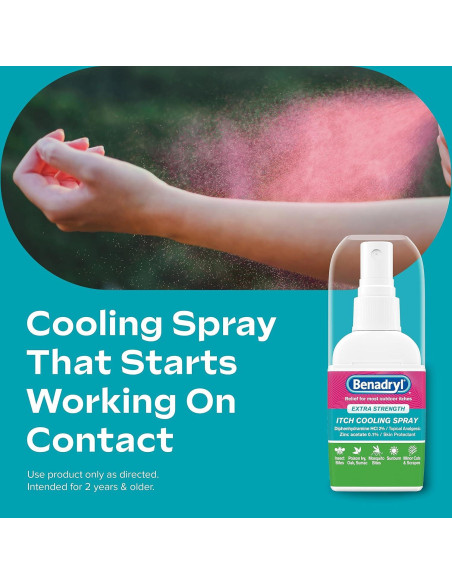 Benadryl Spray Refrescante para Picaduras 59 ml Extra Fuerte