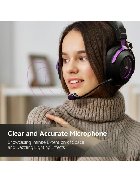 Auriculares Gaming Inalámbricos AUSOUNDS AU-GX Pro 3D RGB