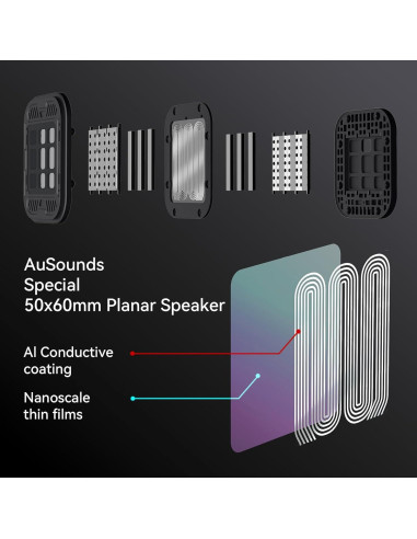 Auriculares Gaming Inalámbricos AUSOUNDS AU-GX Pro 3D RGB