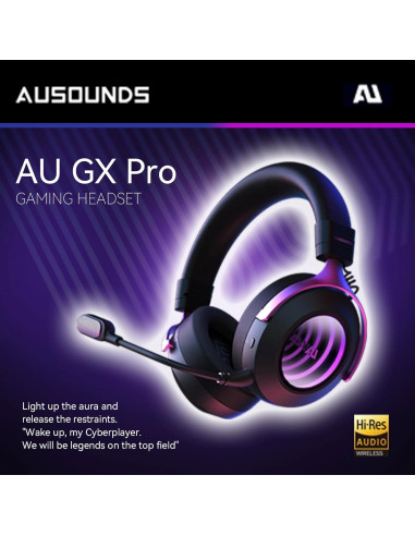 Auriculares Gaming Inalámbricos AUSOUNDS AU-GX Pro 3D RGB