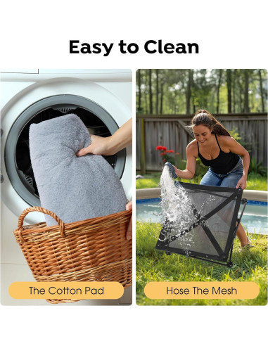 Cama Elevada para Perros Veehoo 73.7x73.7cm Plegable 2 en 1