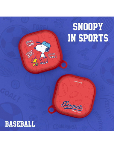 Funda HDX Snoopy Peanuts para Samsung Galaxy Buds Pro/Buds Live