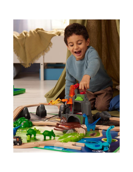 Conjunto Deluxe de Dinosaurios BRIO World - 44 Piezas