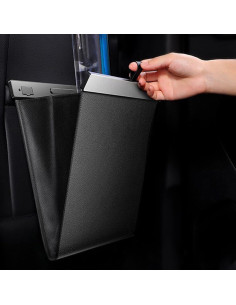 Bolsa de Basura para Auto Sunnymark&Co Modelo Tesla 3/Y Negro 2