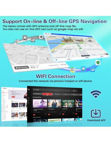 Estéreo Android 13 Fuluku 10.1" para Hyundai Tucson 2010-2015