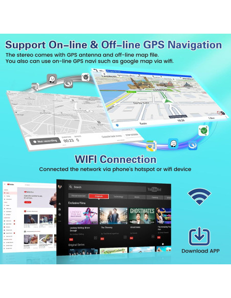 Estéreo Android 13 Fuluku 10.1" para Hyundai Tucson 2010-2015
