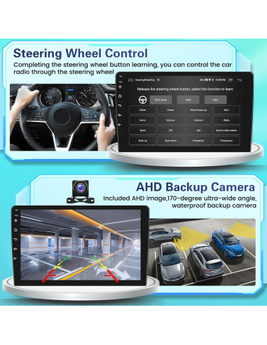 Estéreo Android 13 Fuluku 10.1" para Hyundai Tucson 2010-2015