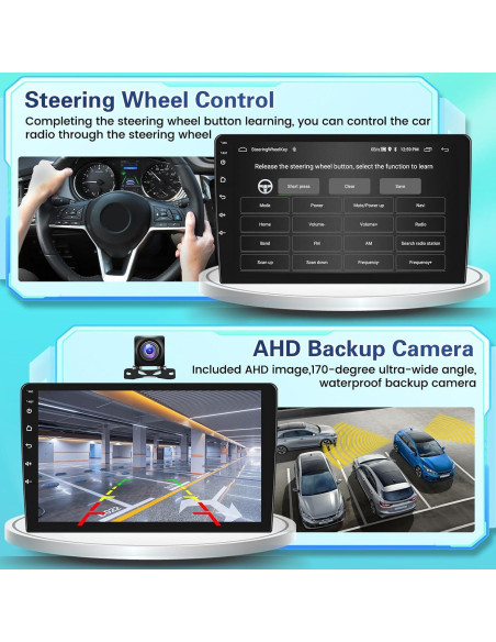 Estéreo Android 13 Fuluku 10.1" para Hyundai Tucson 2010-2015