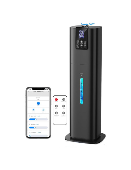 Humidificador Inteligente Hiswelle H786 8L Control Remoto