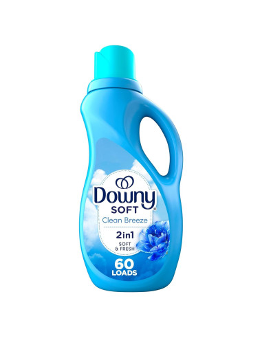Suavizante de Tela Líquido Downy Brisa Limpia 1.3 L - 60 Lavados