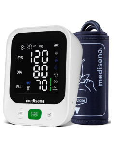 Monitor de Presión Arterial Medisana ARM-30T con Pantalla LED 4.5"