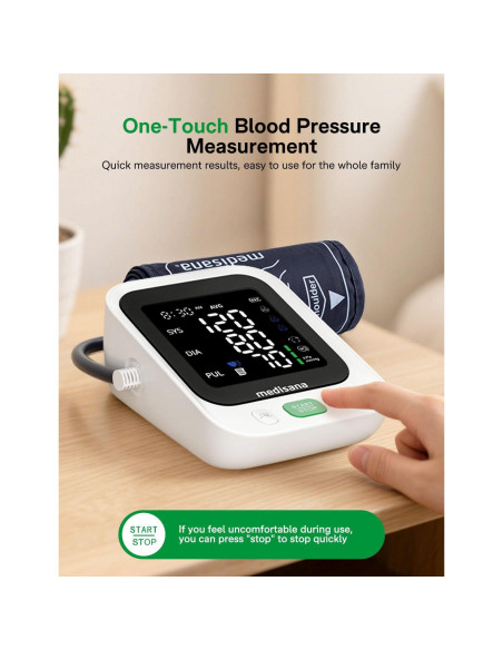 Monitor de Presión Arterial Medisana ARM-30T con Pantalla LED 4.5"