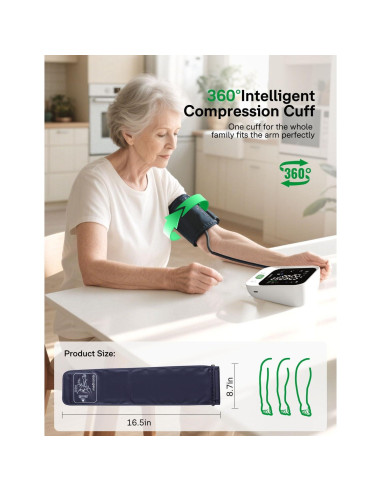 Monitor de Presión Arterial Medisana ARM-30T con Pantalla LED 4.5"